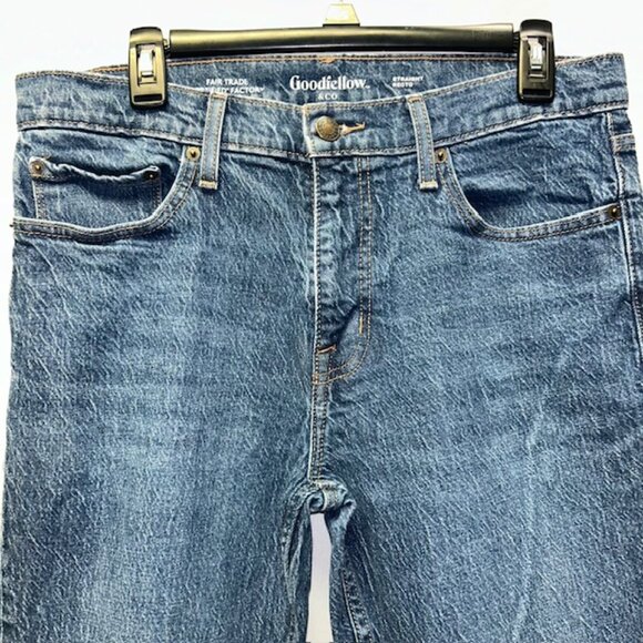 Men's Classic Goodfellow & Co Jeans - Straight Recto - Size: 34Wx30L - Picture 2 of 5